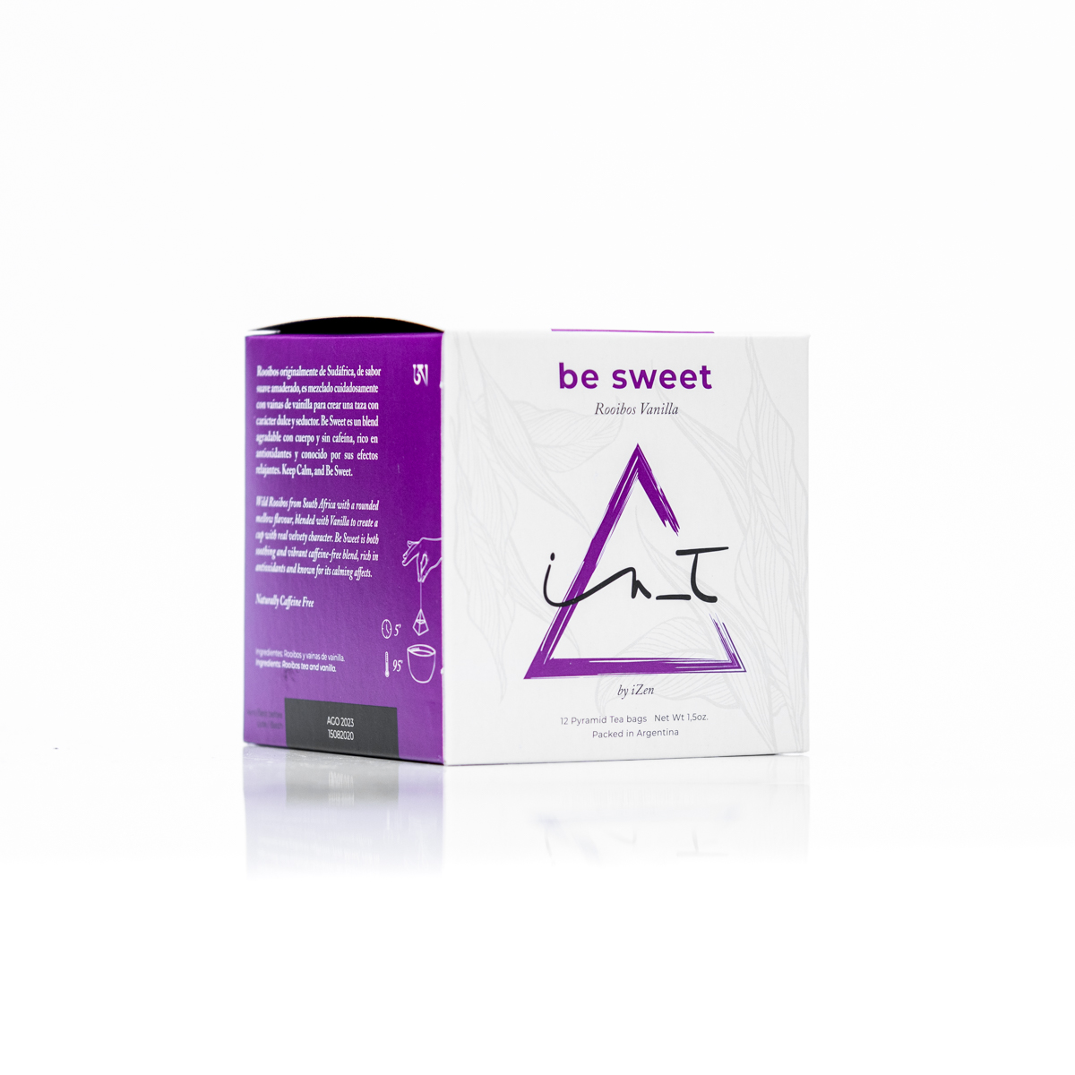 Be Sweet 12 Piramides de te Hebra Premium by iZen Inti Zen Be Sweet 12 Piramides de te Hebra Premium by iZen Inti Zen