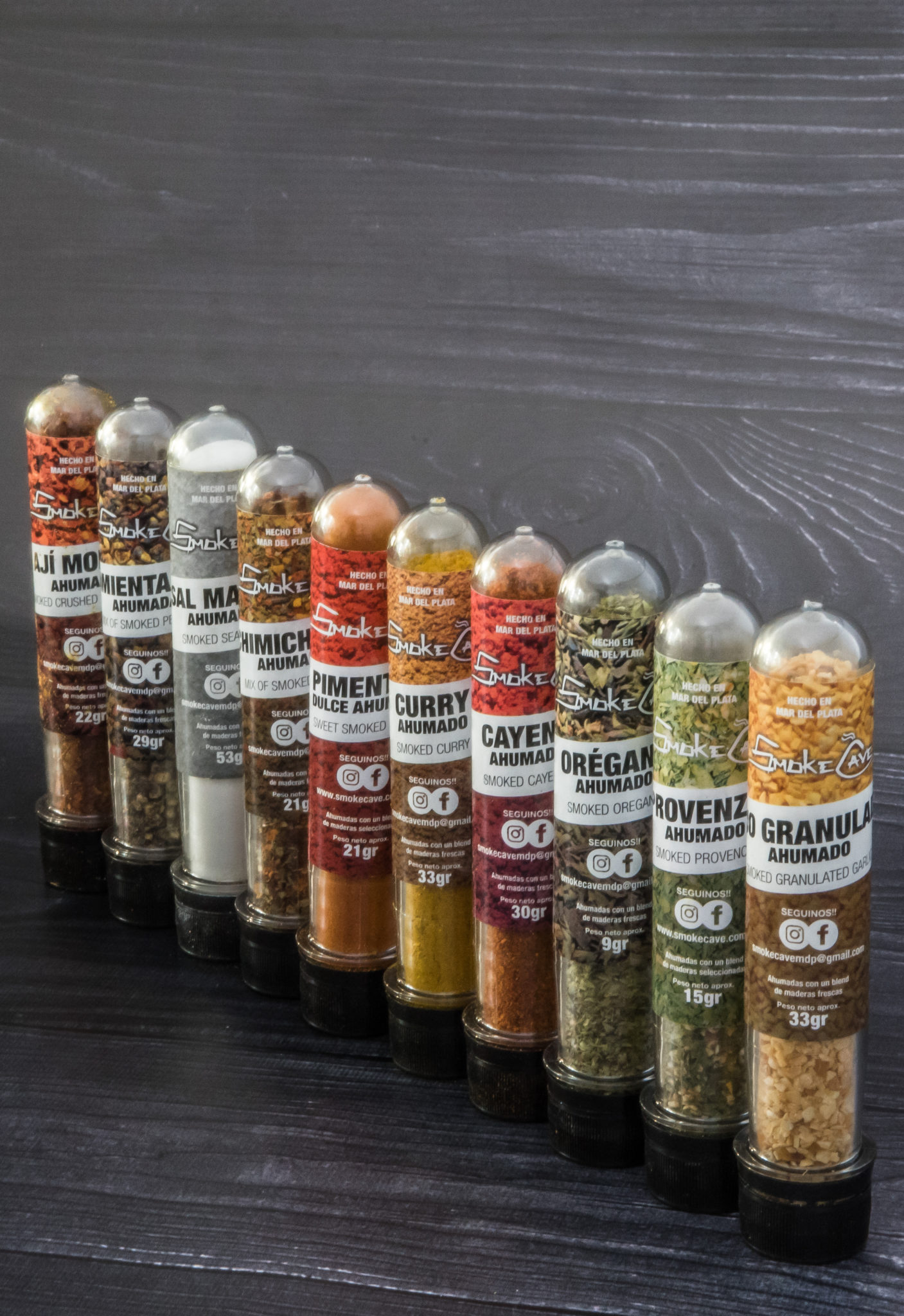 Smoke Cave Sal Marina Especias Ahumadas en Frio 53 gr Paretto